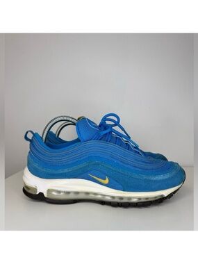 Nike Air Max 97 Blue Olympics Rings Athletic Suede Sneaker Men’s 8 CI3708-400
